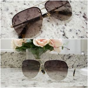 Kate Spade Jakayla Rimless Aviator Sunglasses
